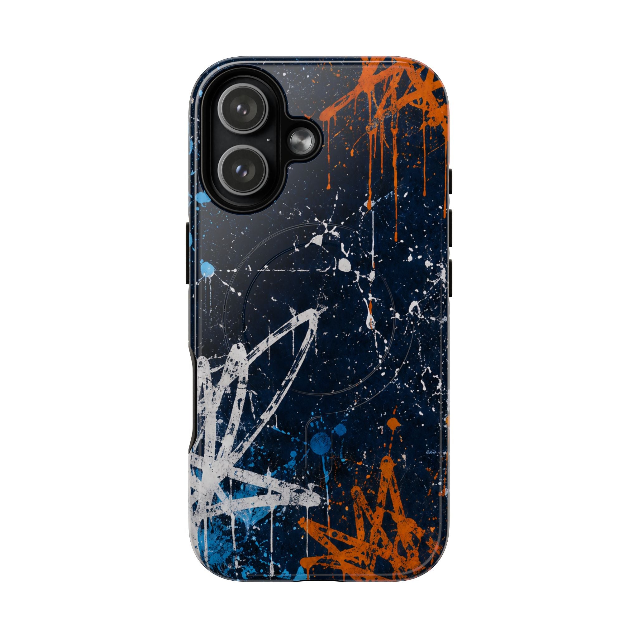 Midnight Praise Abstract Graffiti Tough Magnetic Phone Case