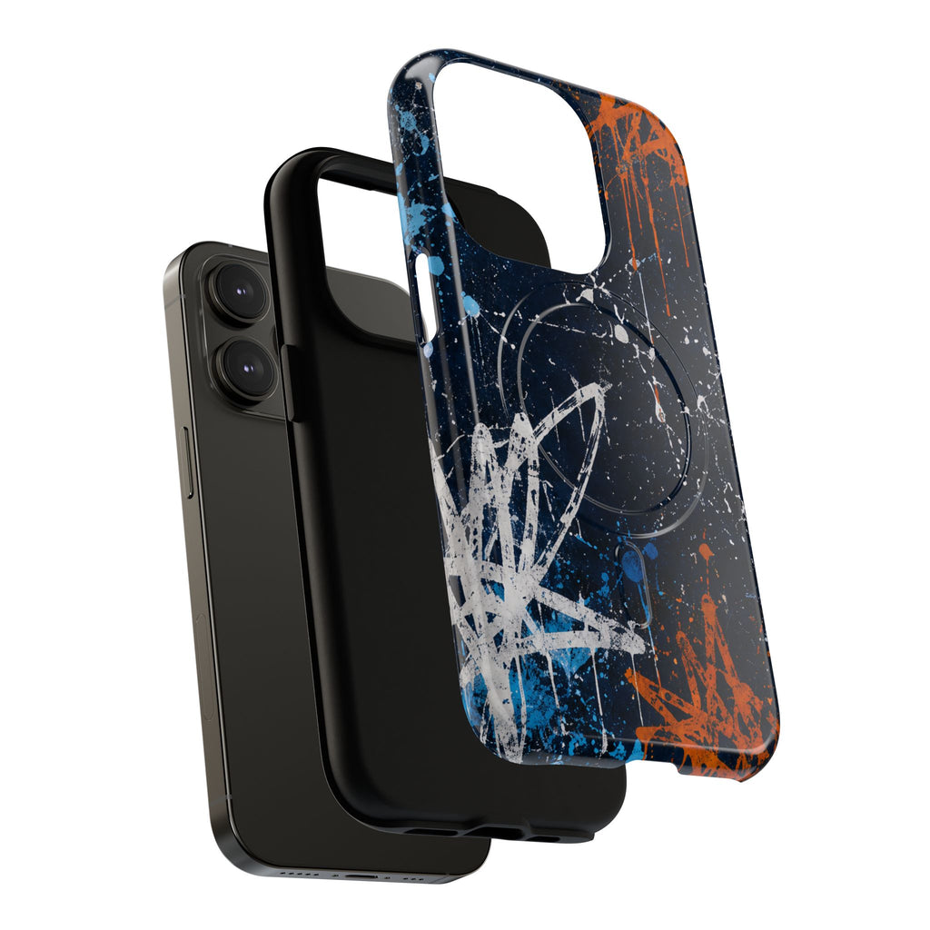 Midnight Praise Abstract Graffiti Tough Magnetic Phone Case