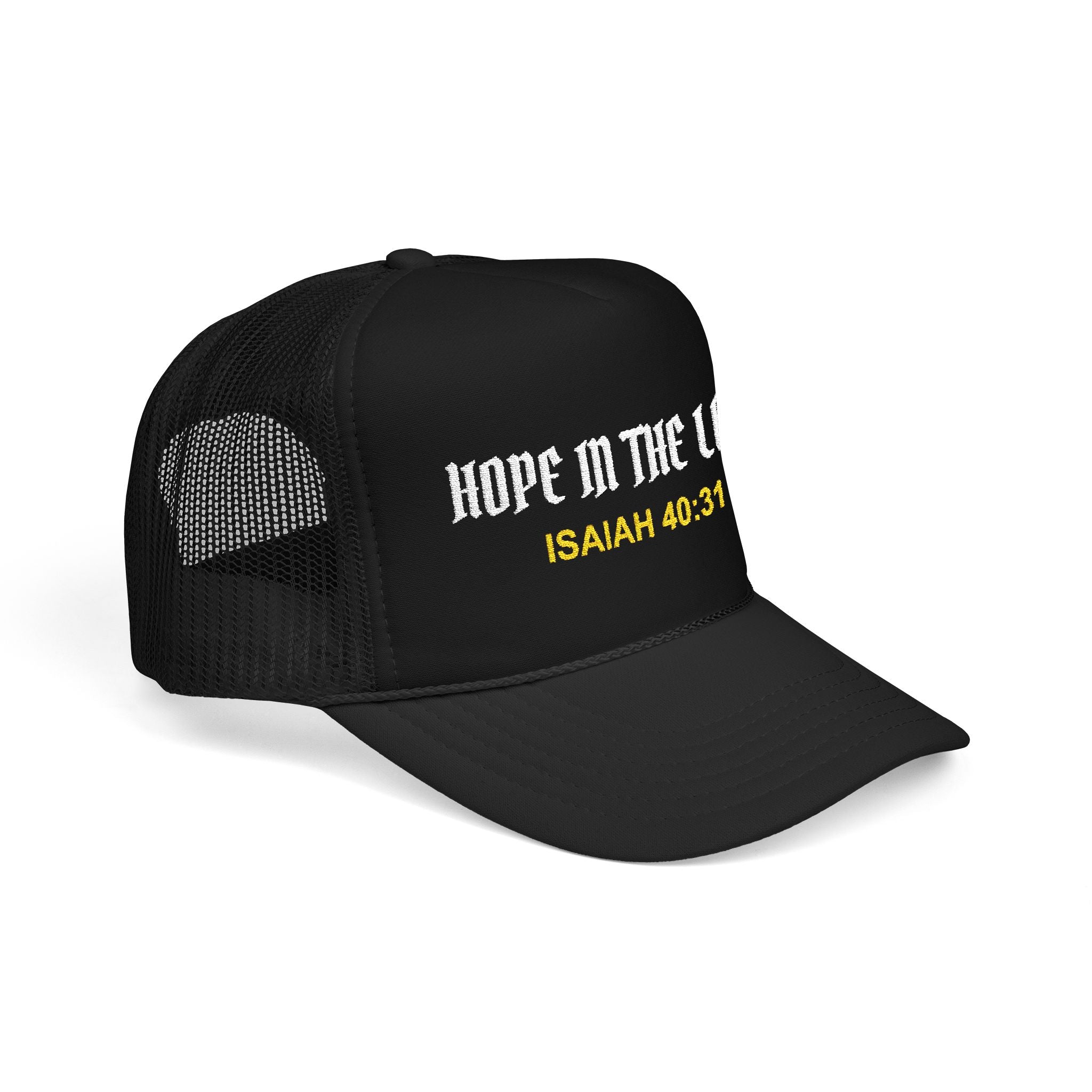 HOPE IN THE LORD Christian Foam Trucker Hat