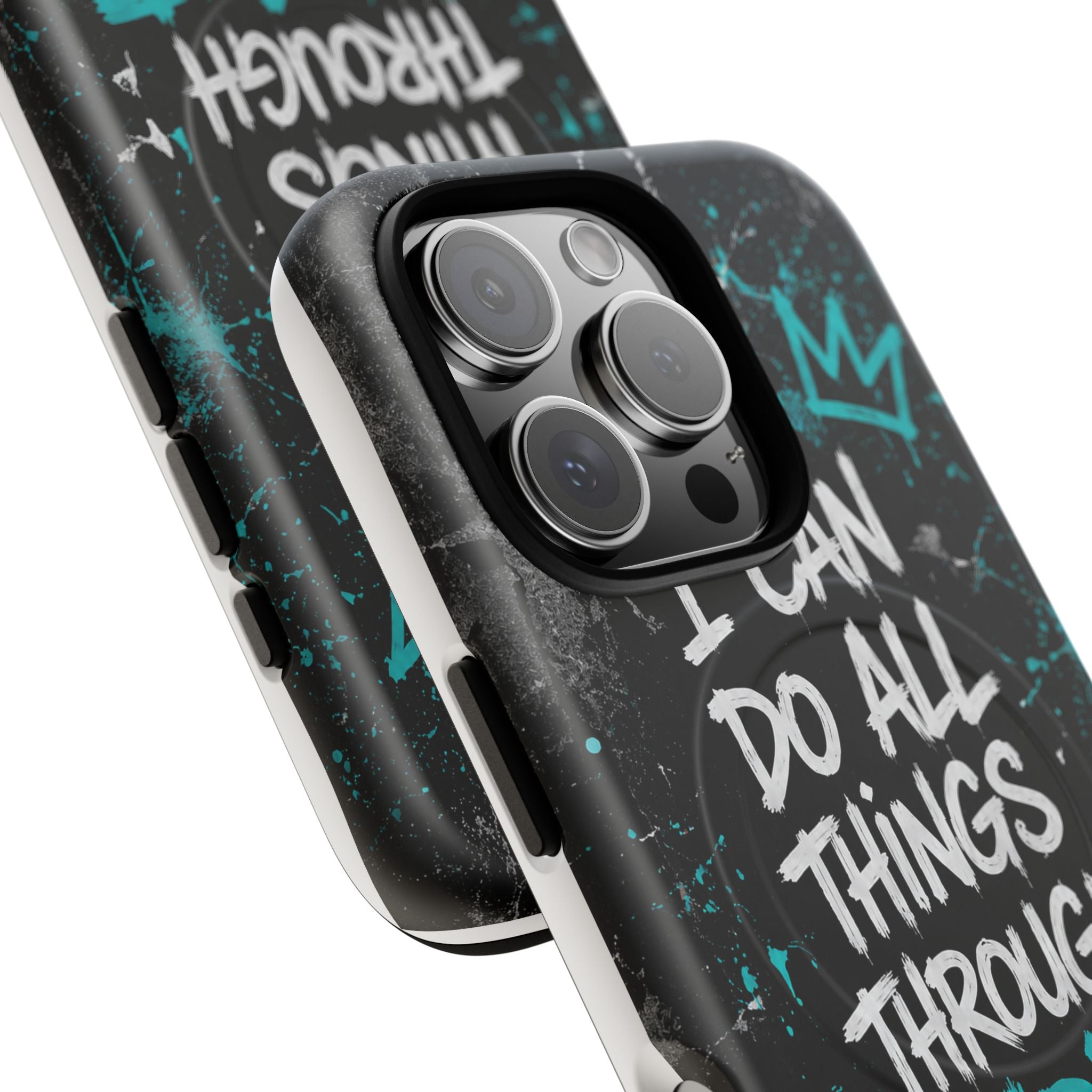 Through Christ Philippians 4:13 Tough Magnetic Phone Case