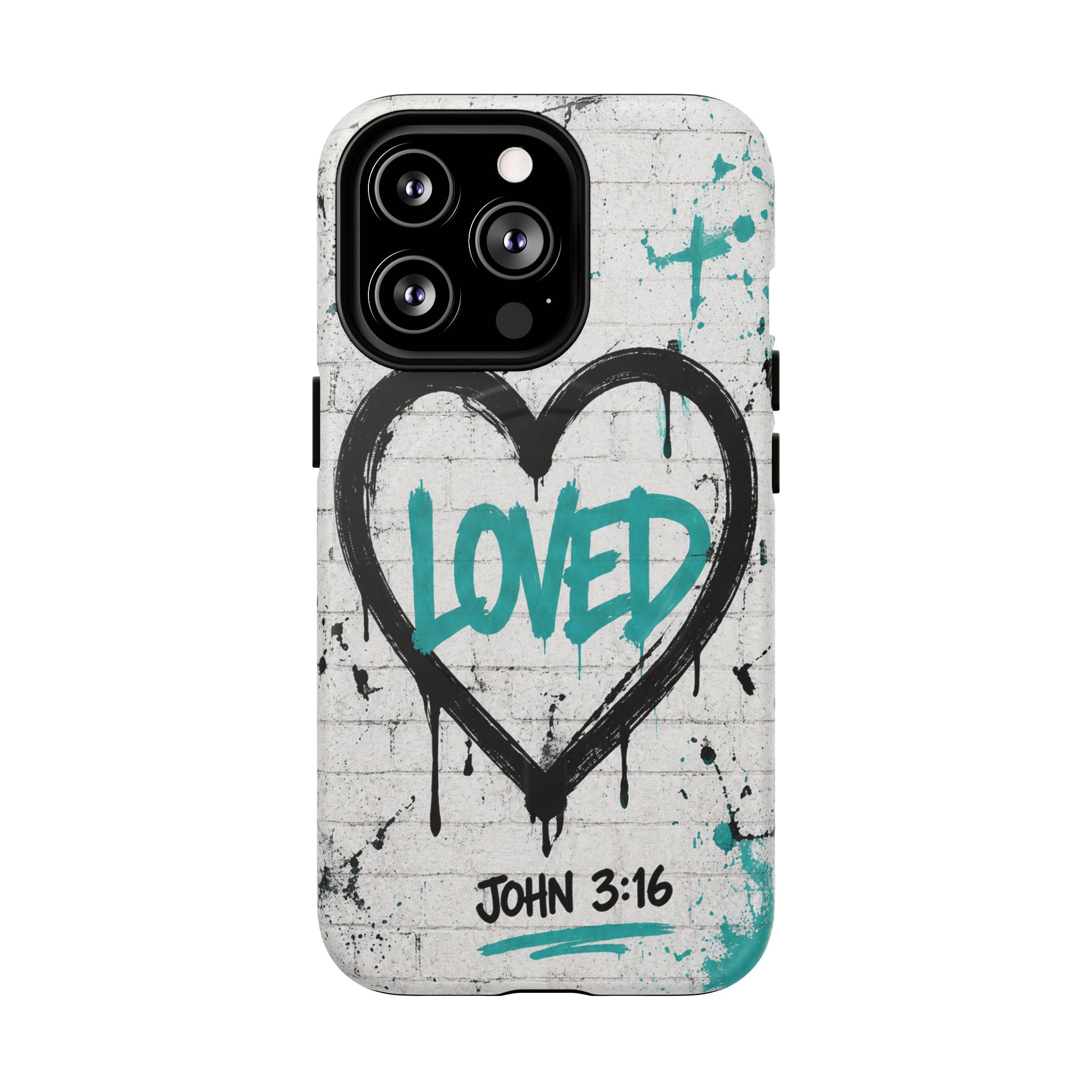 Loved John 3:16 Christian Tough Magnetic Phone Case