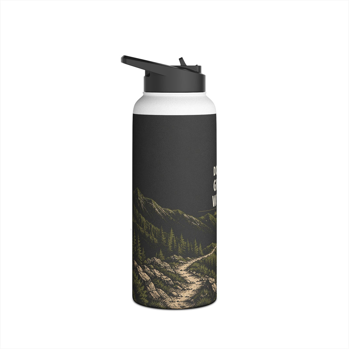 Do Not Grow Weary Stainless Steel Water Bottle