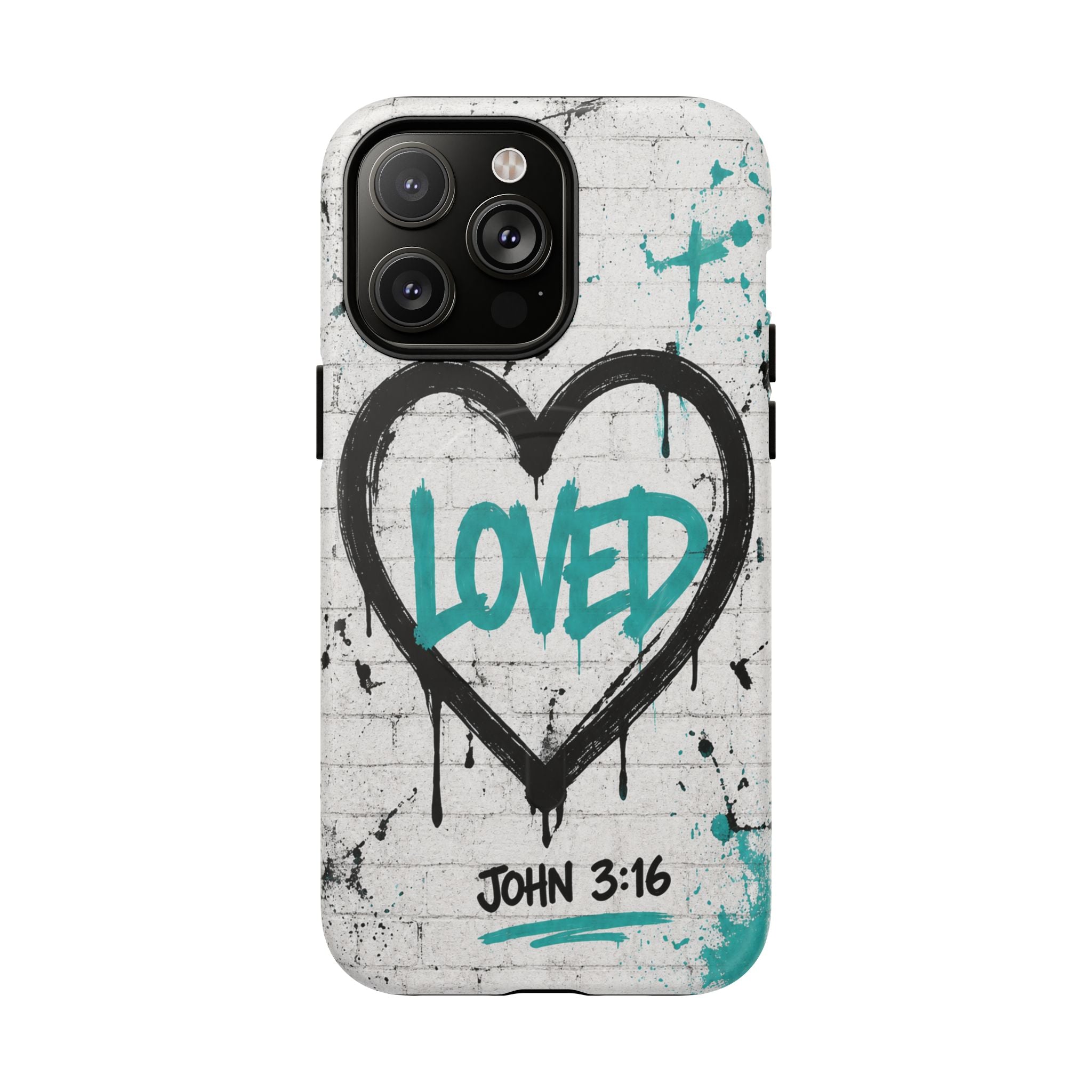Loved John 3:16 Christian Tough Magnetic Phone Case