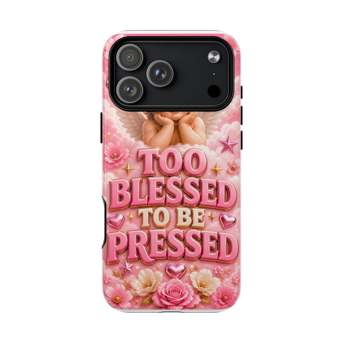 Too Blessed To Be Pressed Magsafe Phone Case