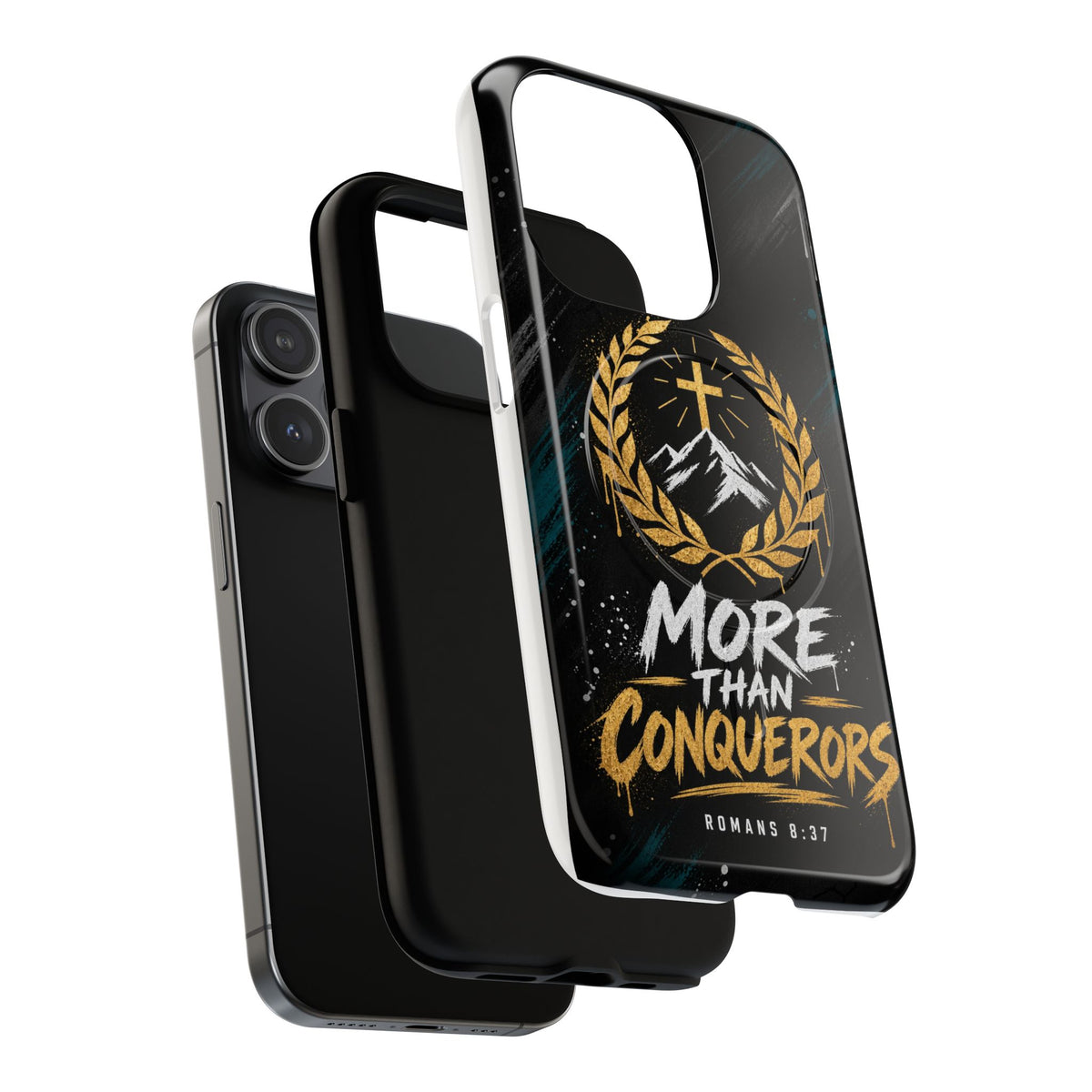 More Than Conquerors Tough Magnetic Phone Case