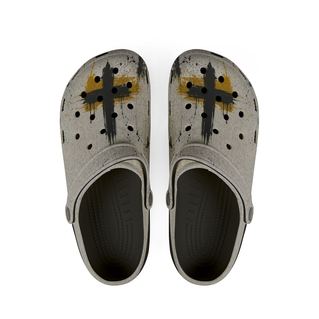 Golden Cross EVA Foam Clogs (AOP)