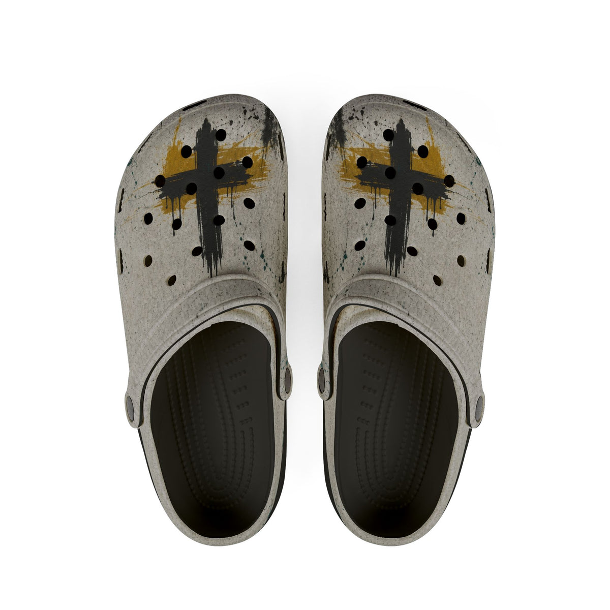 Golden Cross EVA Foam Clogs (AOP)