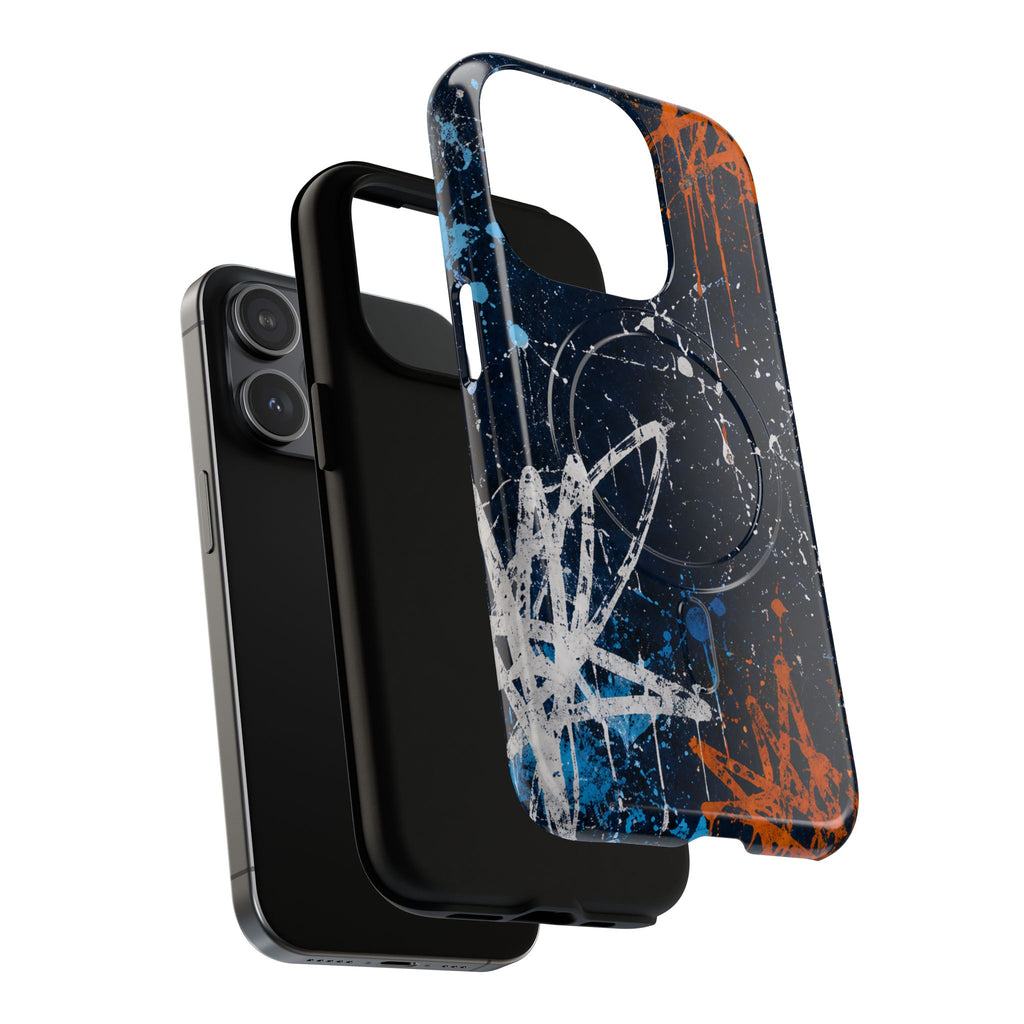 Midnight Praise Abstract Graffiti Tough Magnetic Phone Case