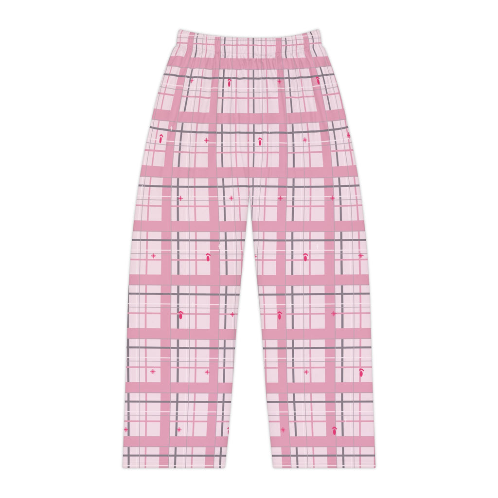 Walk by Faith Pink Plaid Pajama Pants