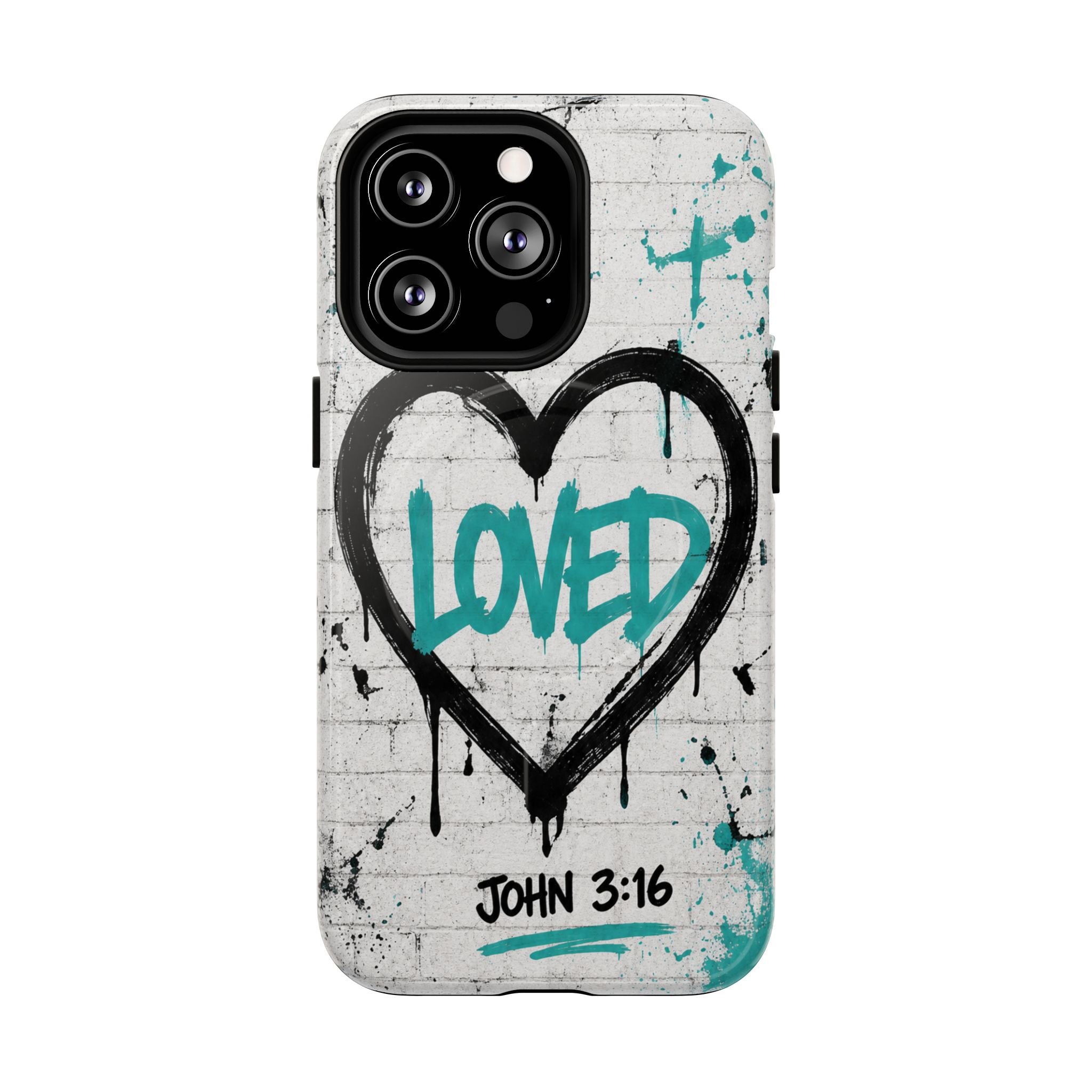 Loved John 3:16 Christian Tough Magnetic Phone Case