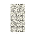 Christian Faith Graffiti Neck Gaiter | Scripture Cross Crown Design