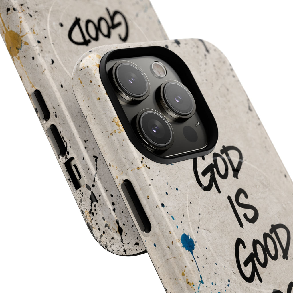 God Is Good Minimal Graffiti Tough Magnetic Phone Case