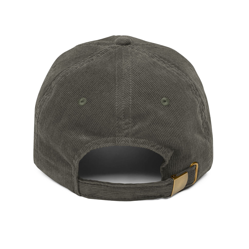 SOLA Corduroy Cap, Embroidered Christian Hat, Minimalist Reformed Baseball Cap, Faith Streetwear, Theology Gift (Embroidery)