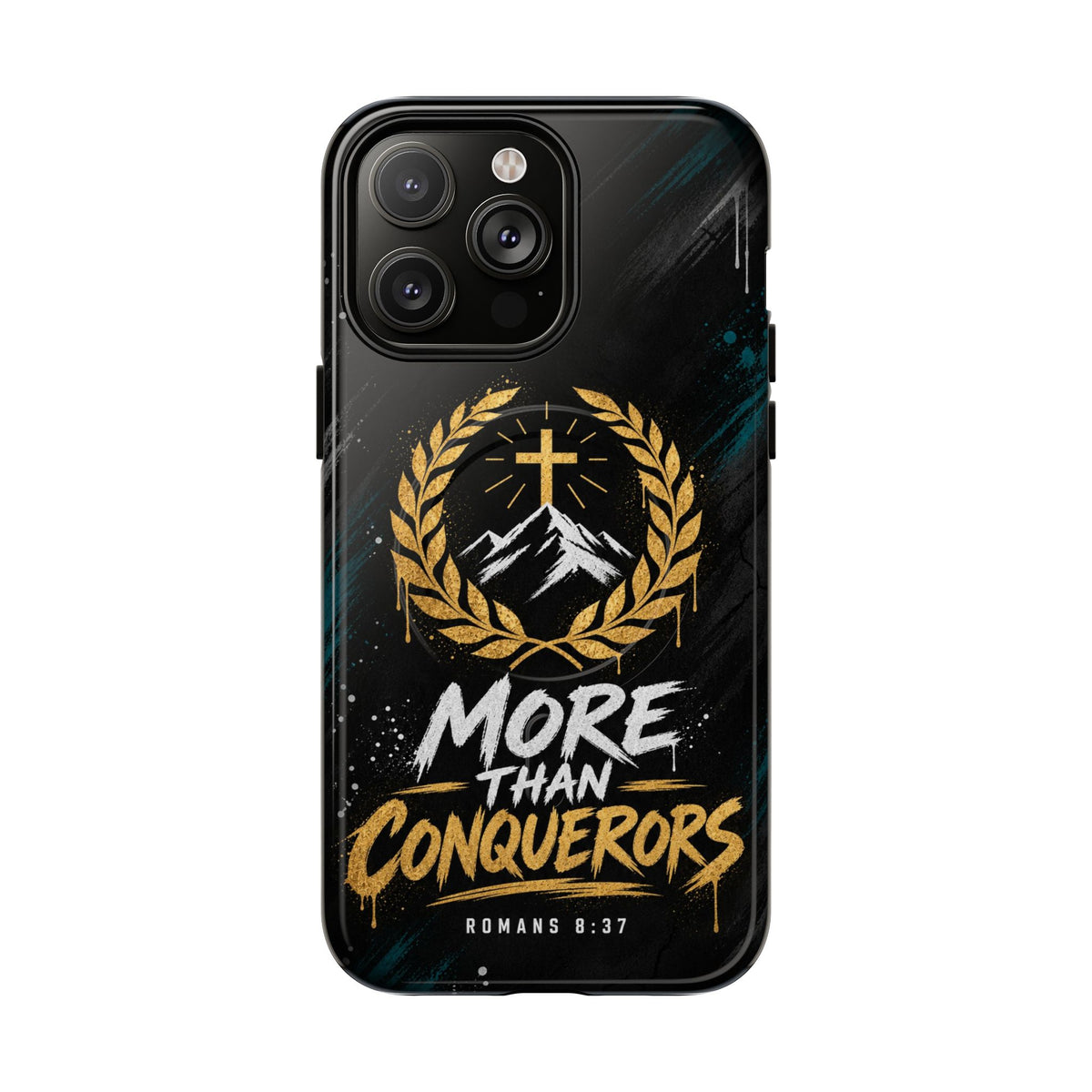 More Than Conquerors Phone Case