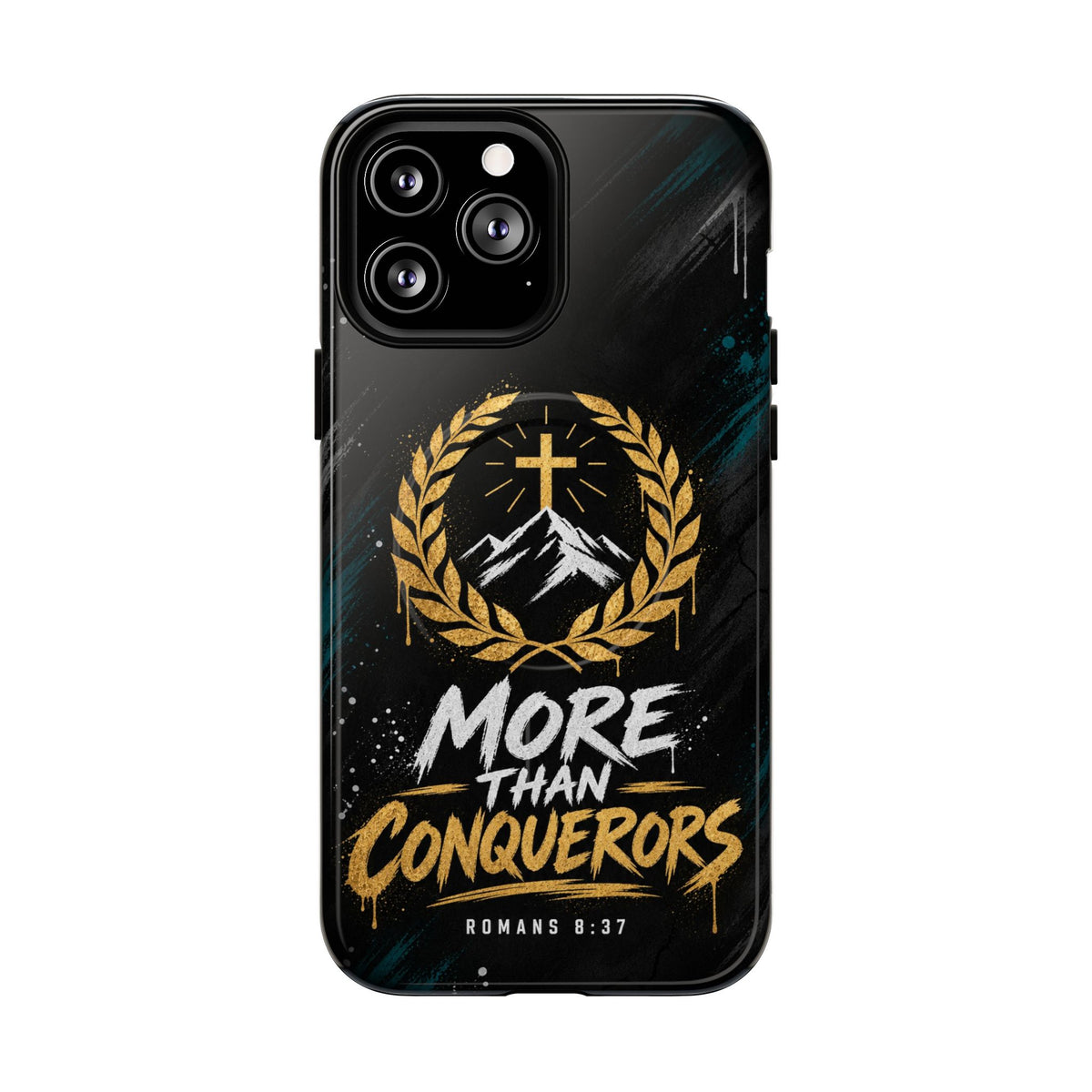 More Than Conquerors Phone Case