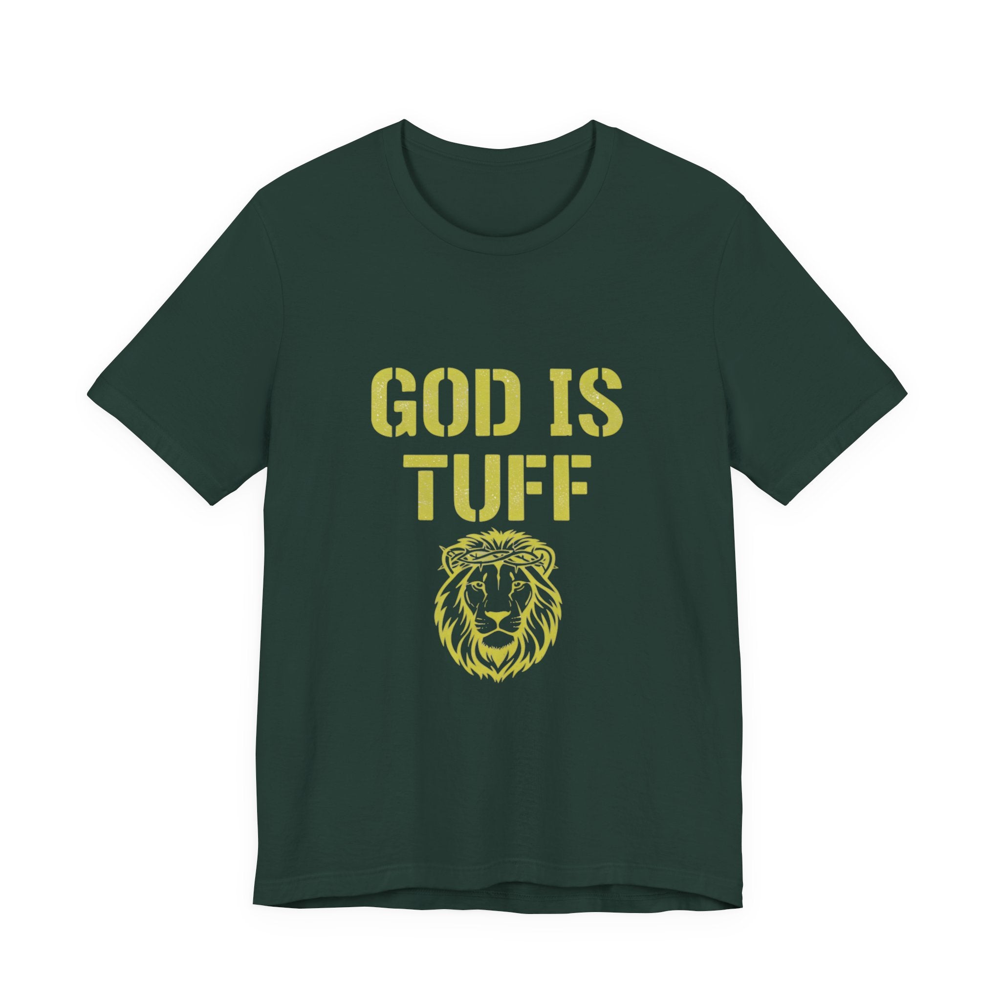God Is Tuff- Faith-Inspired Unisex Tee, Motivational Shirt, Christian Apparel, Inspirational Gift, Scripture Tee