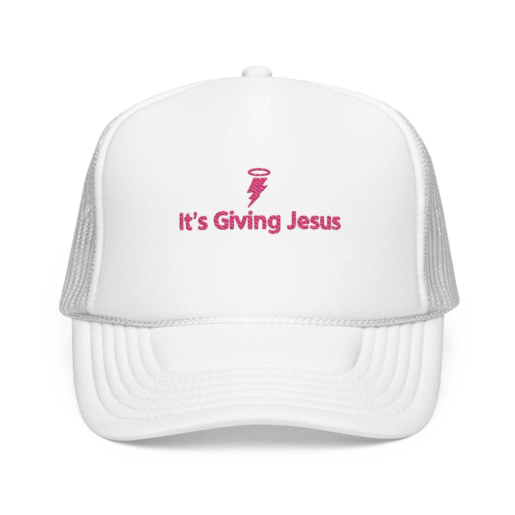 Its Giving Jesus Hat Embroidered Faith Dad Hat Christian Baseball Cap for Women Cute Christian Streetwear Religious Gift