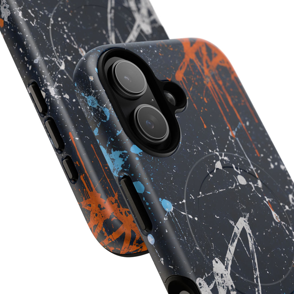 Midnight Praise Abstract Graffiti Tough Magnetic Phone Case