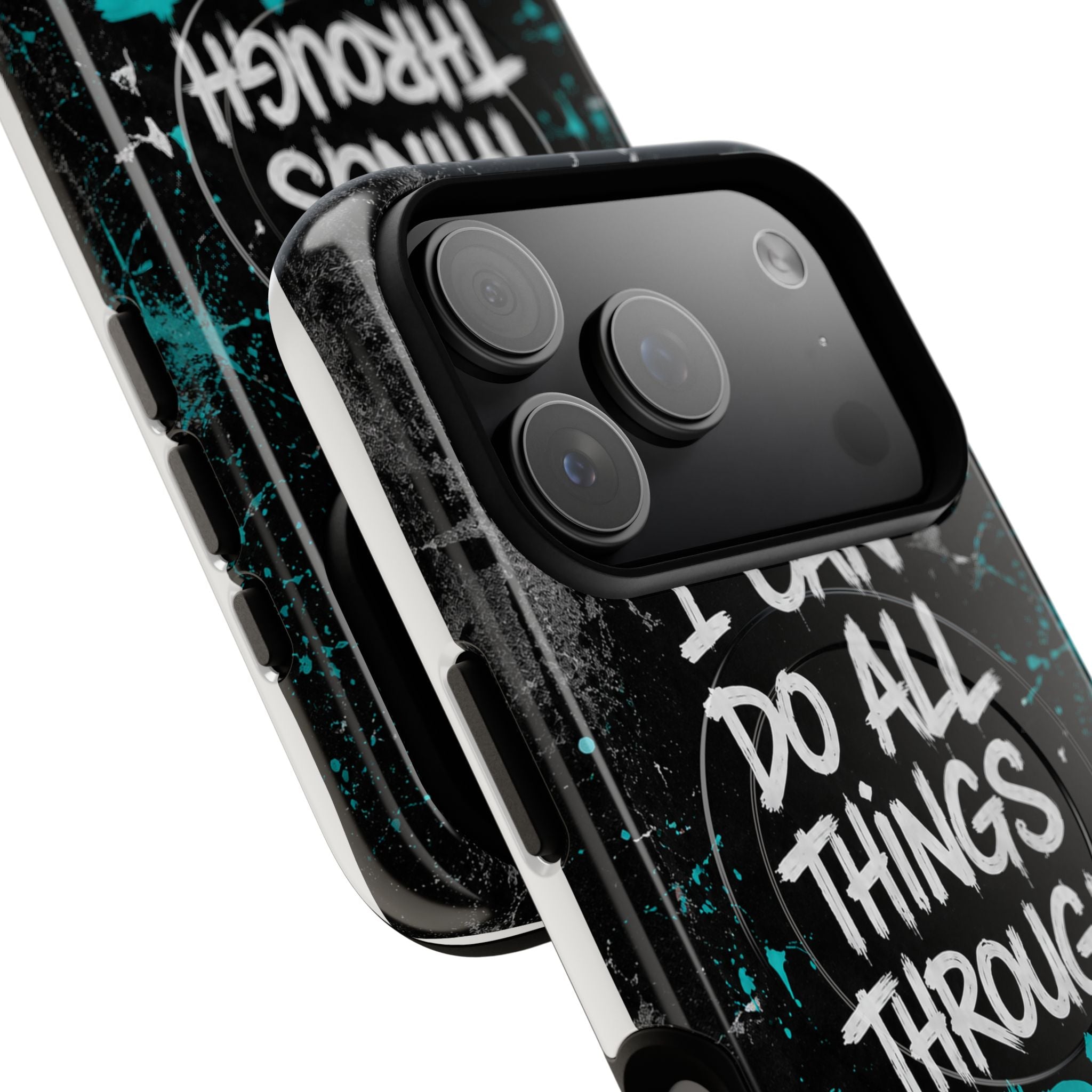 Through Christ Philippians 4:13 Tough Magnetic Phone Case