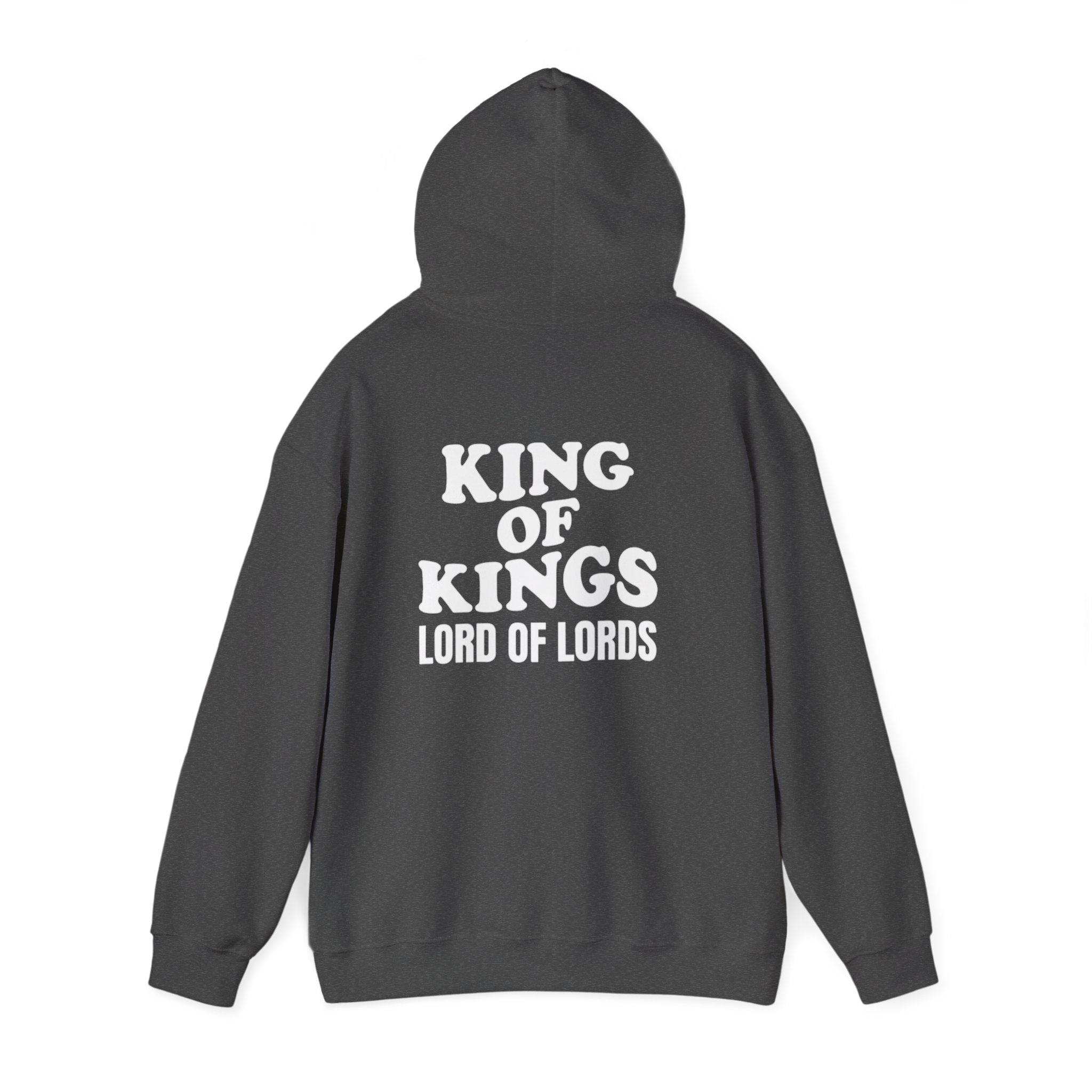 King of Kings Lord of Lords Hoodie, Christian Scripture Sweatshirt
