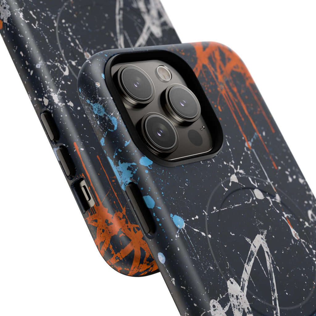 Midnight Praise Abstract Graffiti Tough Magnetic Phone Case