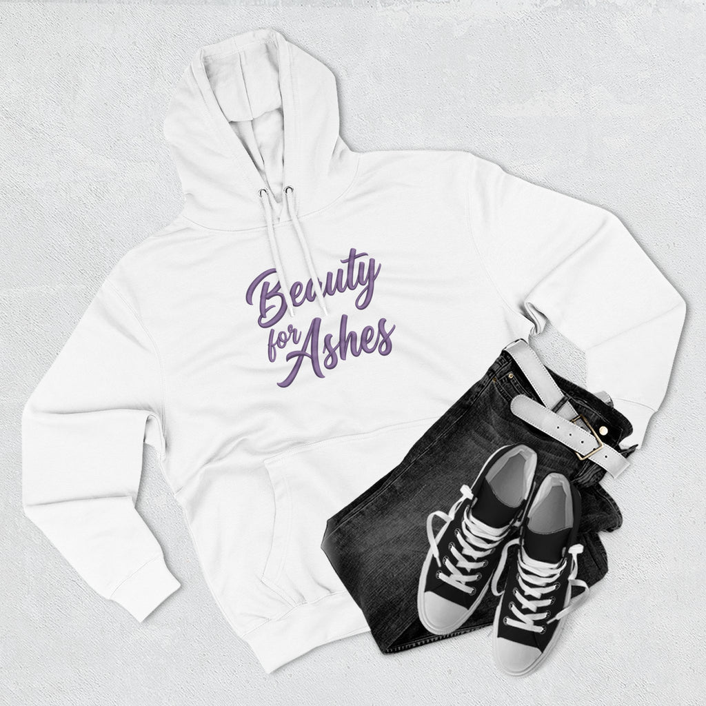Beauty for Ashes Phoenix Rise Hoodie | Inspirational Scripture Sweatshirt