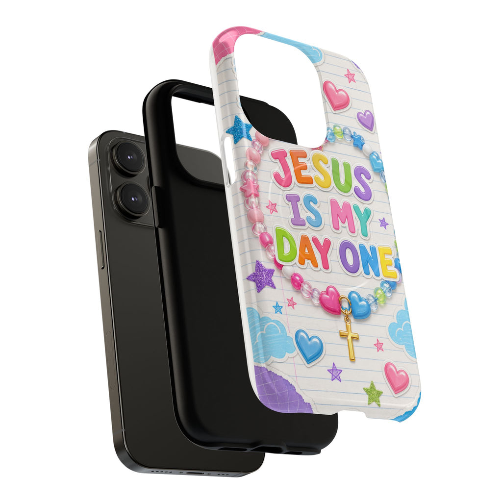 Jesus Is My Day One MagSafe Tough Phone Case