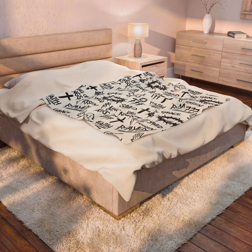 Christian Graffiti Blanket