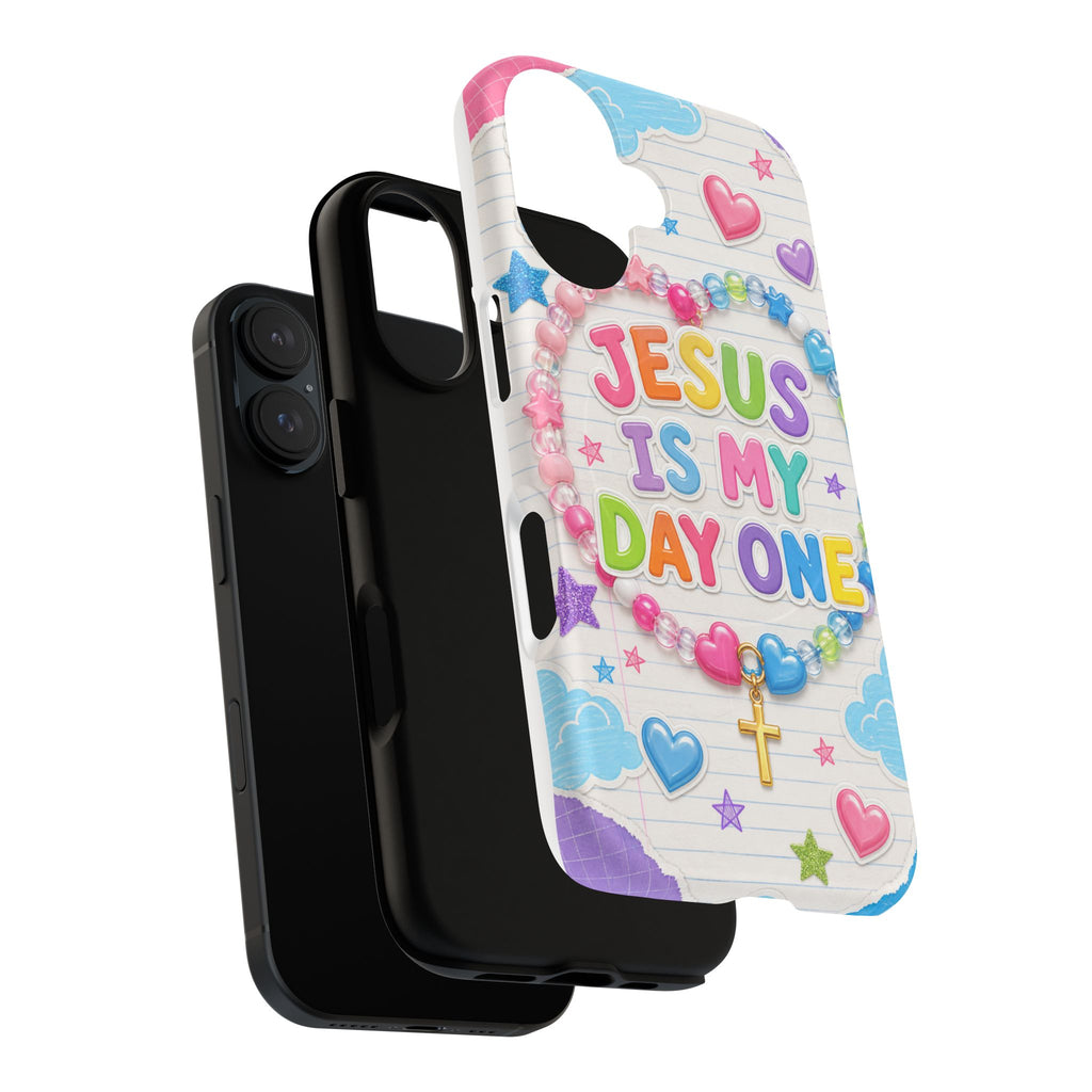 Jesus Is My Day One MagSafe Tough Phone Case
