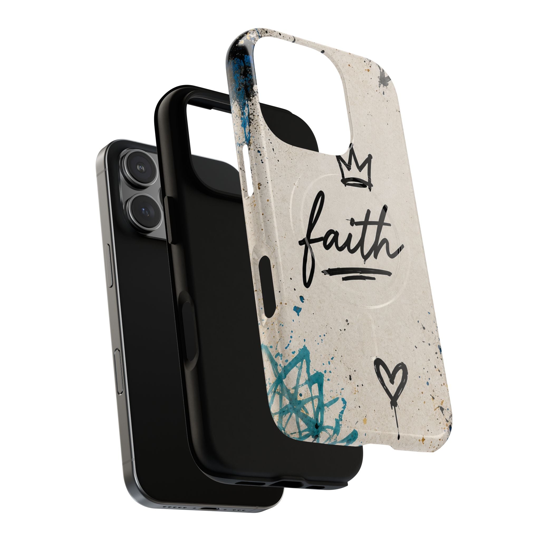 Faith & Love Christian Tough Magnetic Phone Case