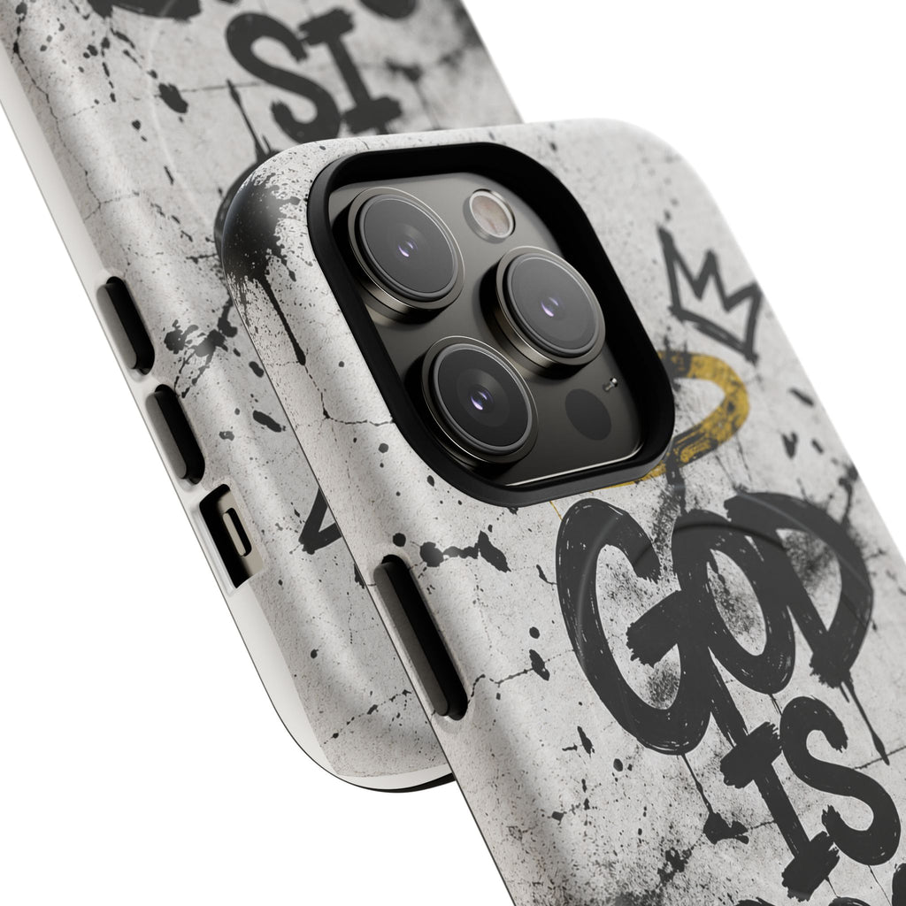 God Is Good Christian Graffiti Tough Magnetic Phone Case