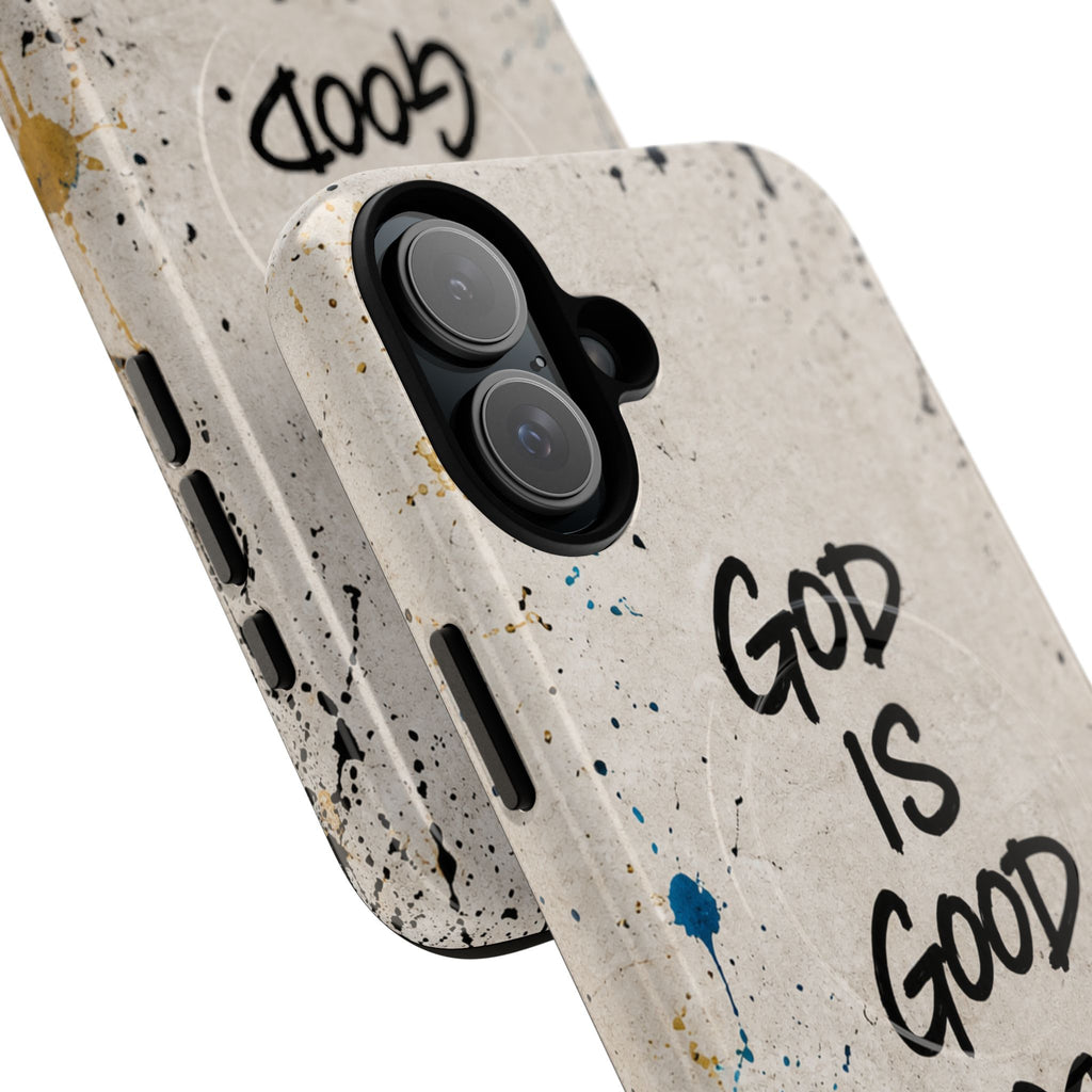 God Is Good Minimal Graffiti Tough Magnetic Phone Case