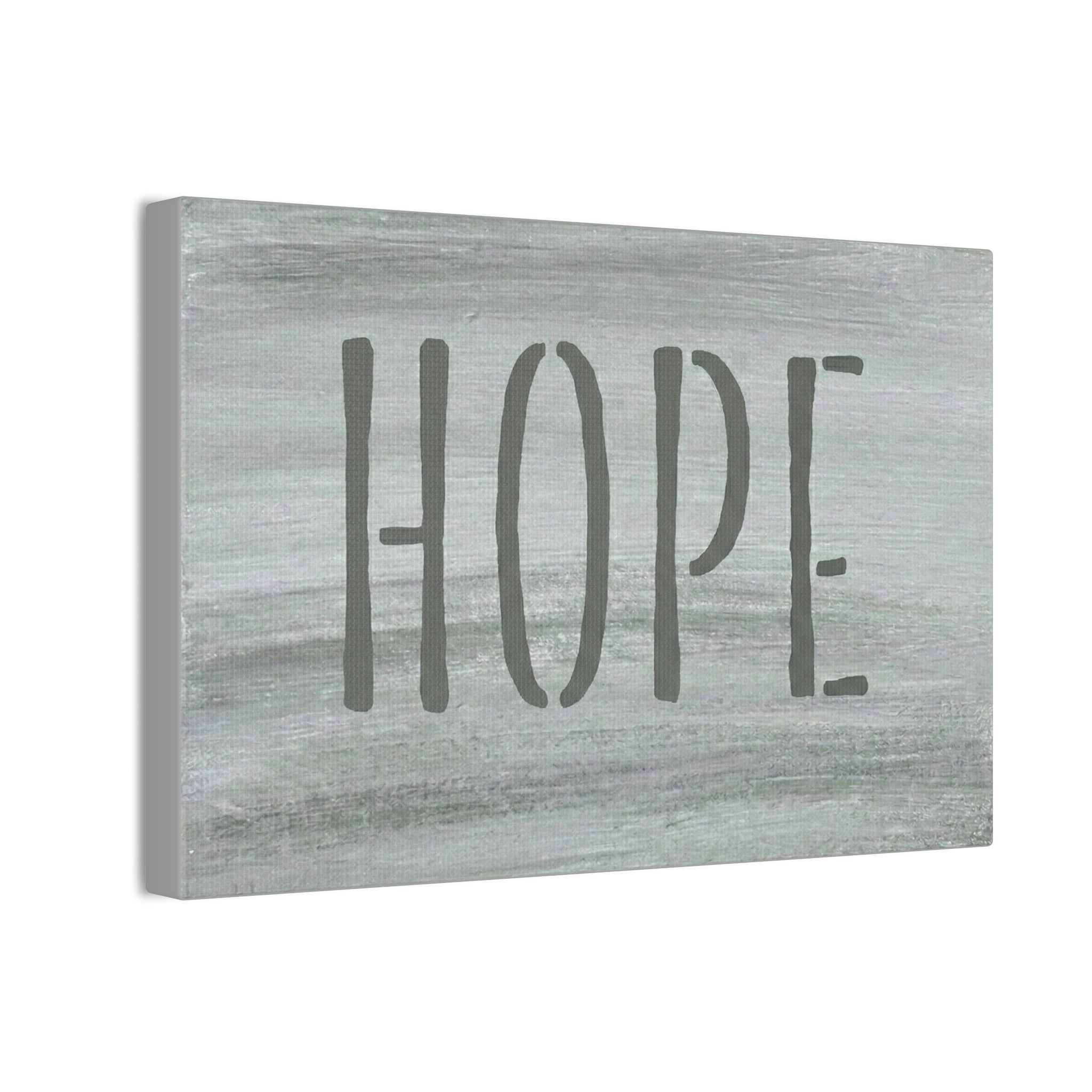Hope Christian Canvas Wall Art | Minimalist Faith Quote Print | Modern Neutral Home Decor | 1 Thessalonians Inspired