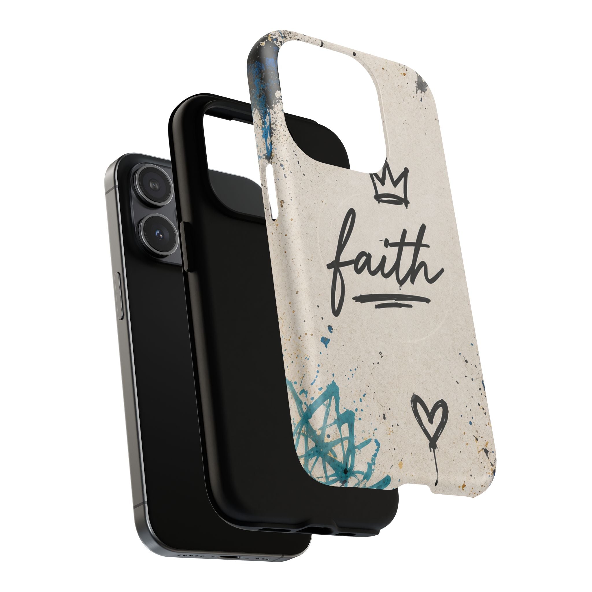 Faith & Love Christian Tough Magnetic Phone Case