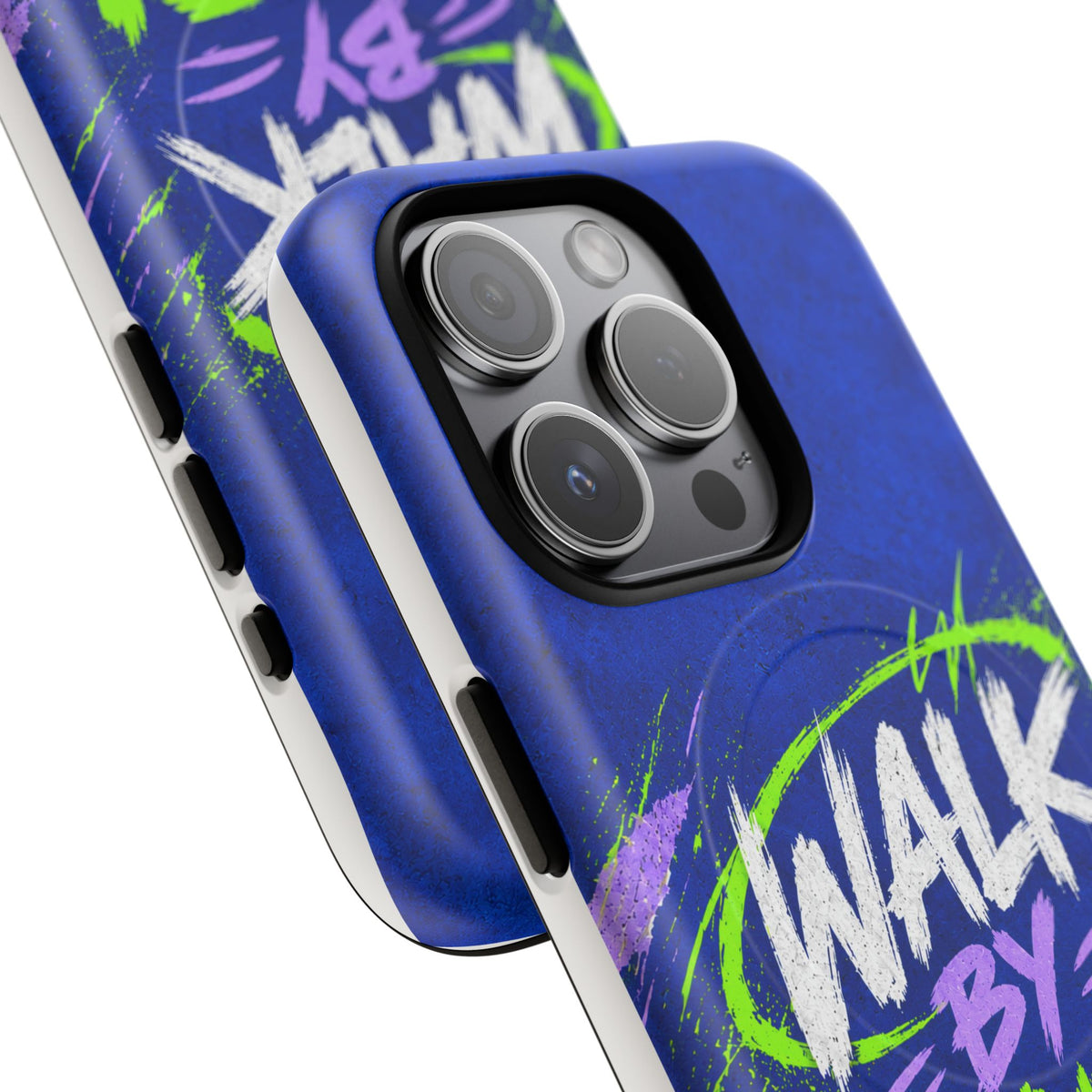 Walk by Faith Not by Screen Time Christian Tough Magnetic Phone Case