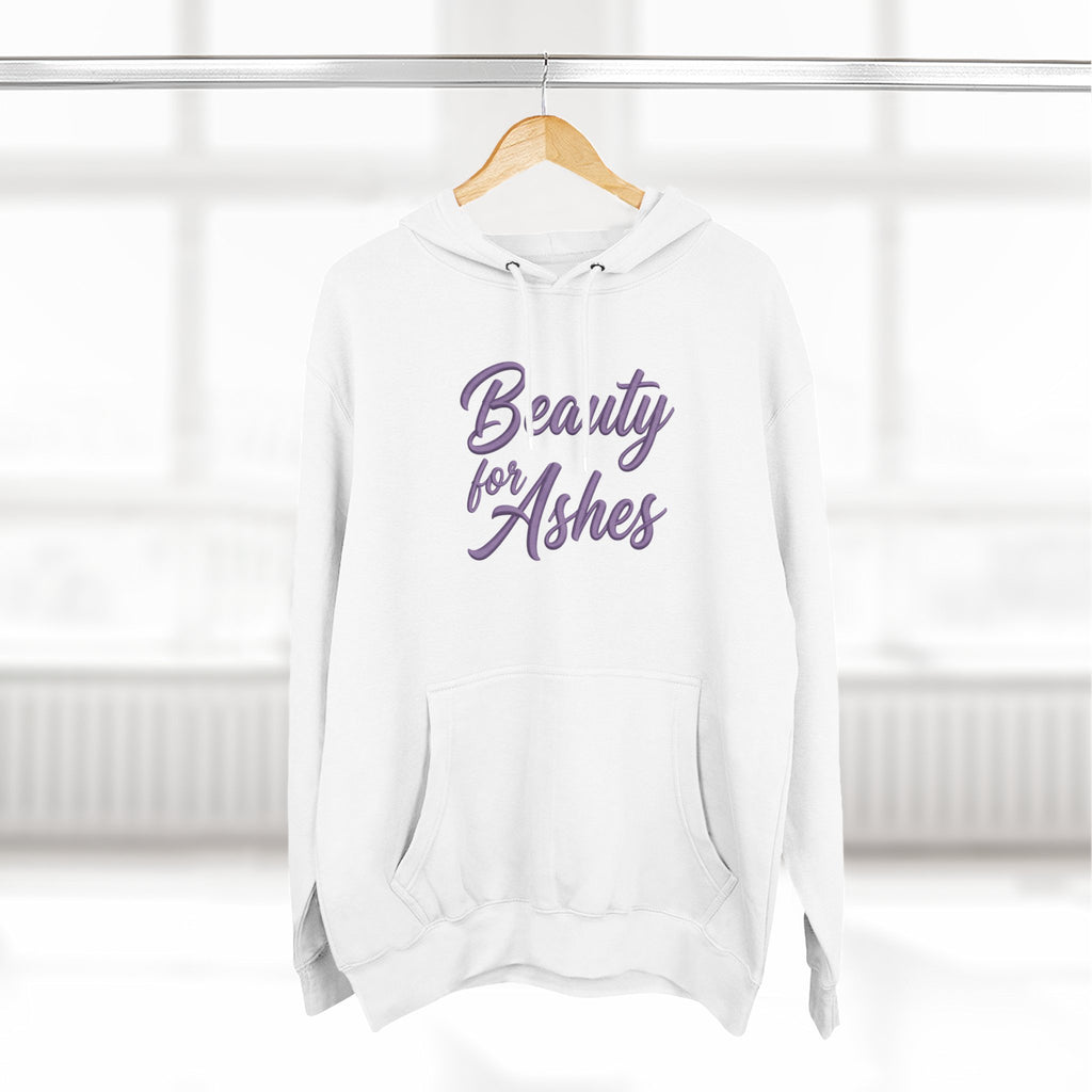 Beauty for Ashes Phoenix Rise Hoodie | Inspirational Scripture Sweatshirt