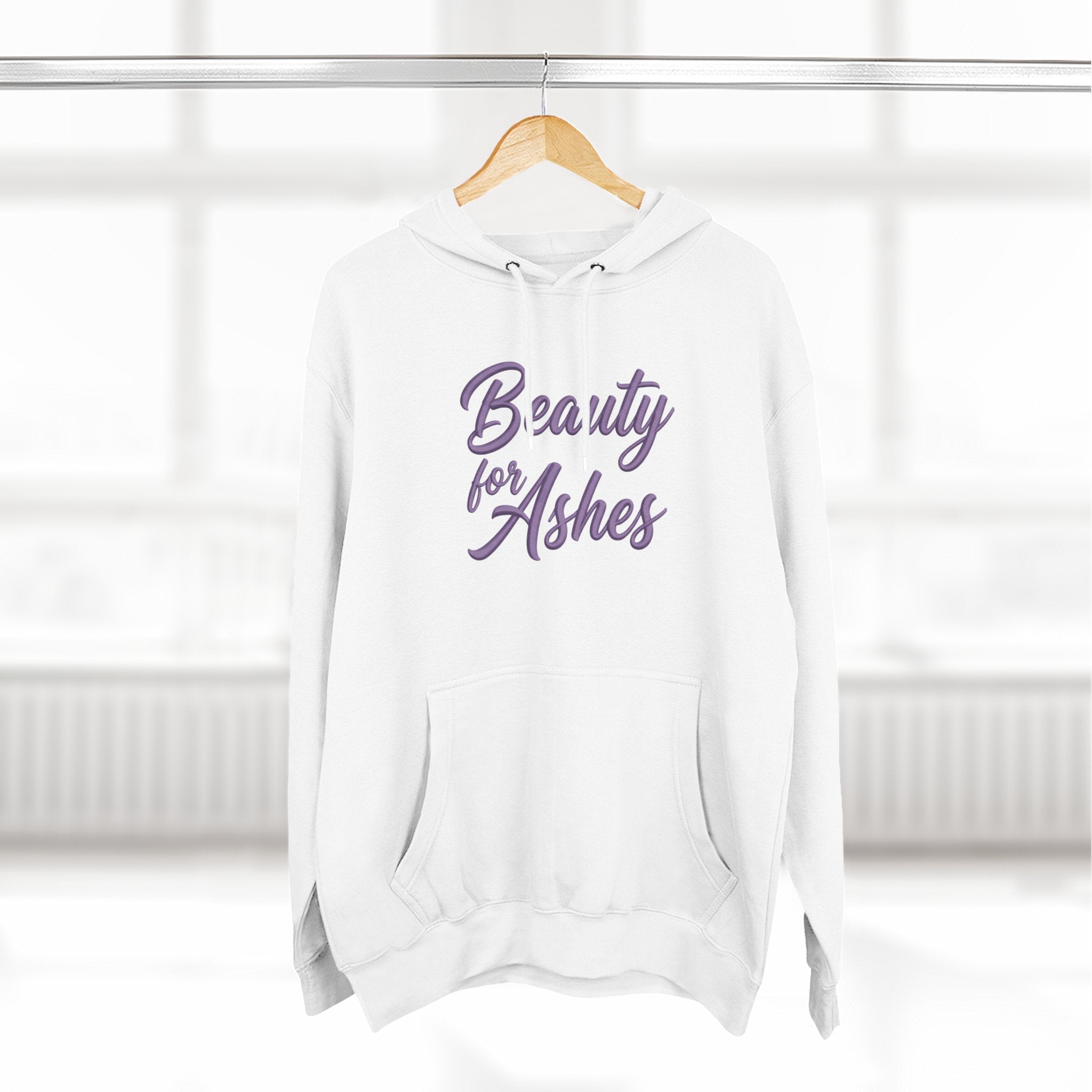 Beauty for Ashes Phoenix Rise Hoodie | Inspirational Scripture Sweatshirt