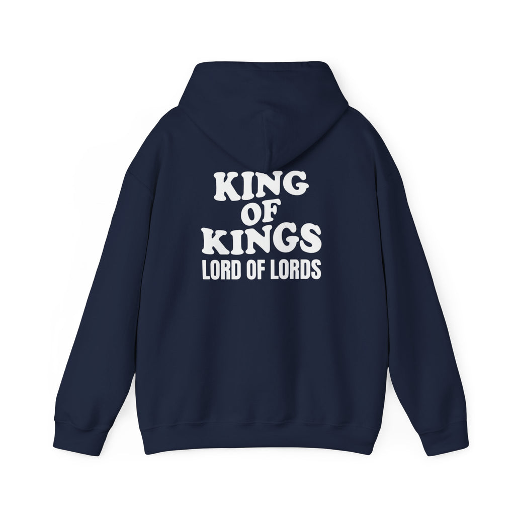 King of Kings Lord of Lords Hoodie, Christian Scripture Sweatshirt