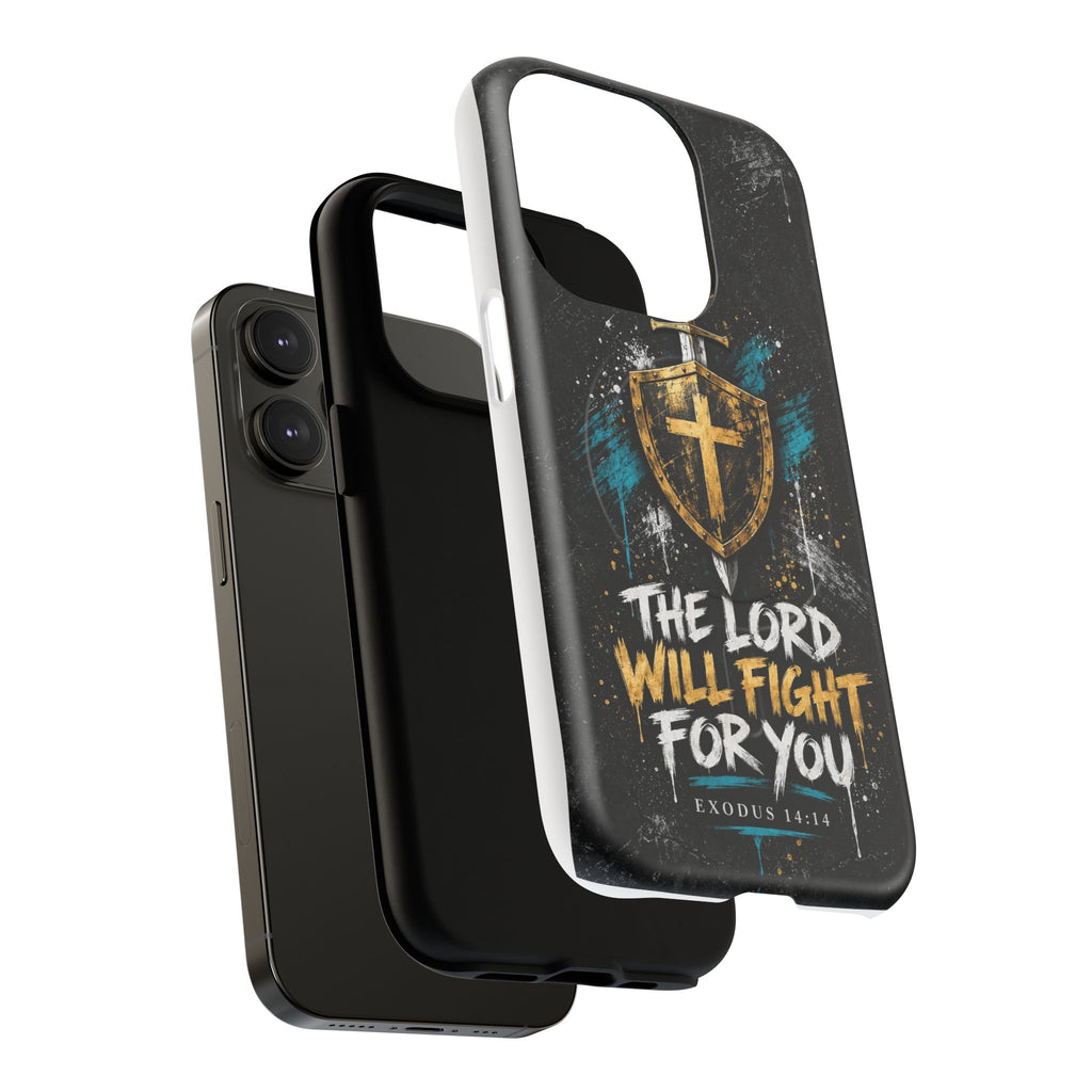 The Lord Will Fight for You Tough Magnetic Phone Case