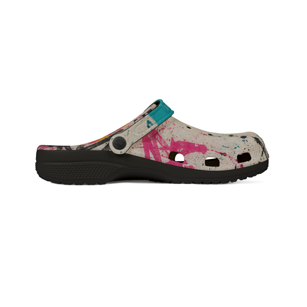 Joy in Color EVA Foam Clogs (AOP)