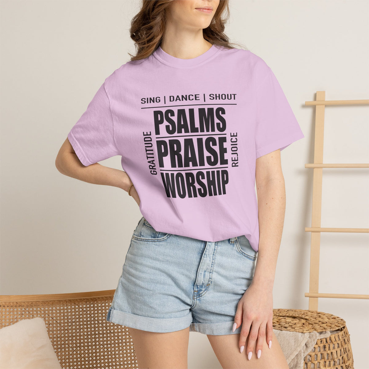 Psalms Praise Worship | Christian Tee