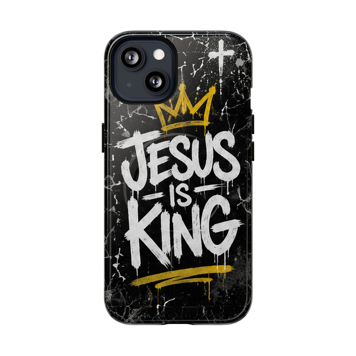 Jesus Is King Christian Graffiti Phone Case