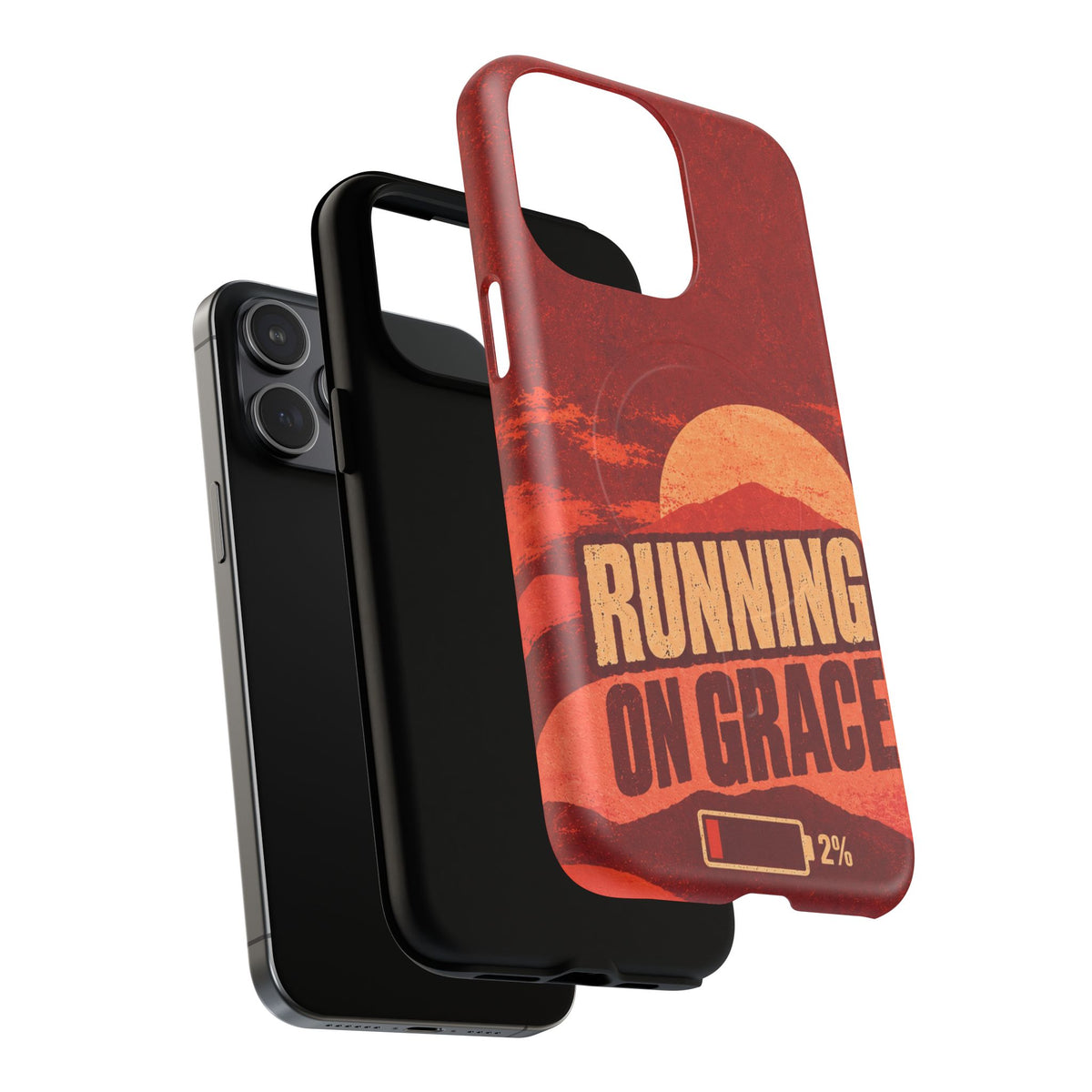 Running on Grace Christian Tough Magnetic Phone Case