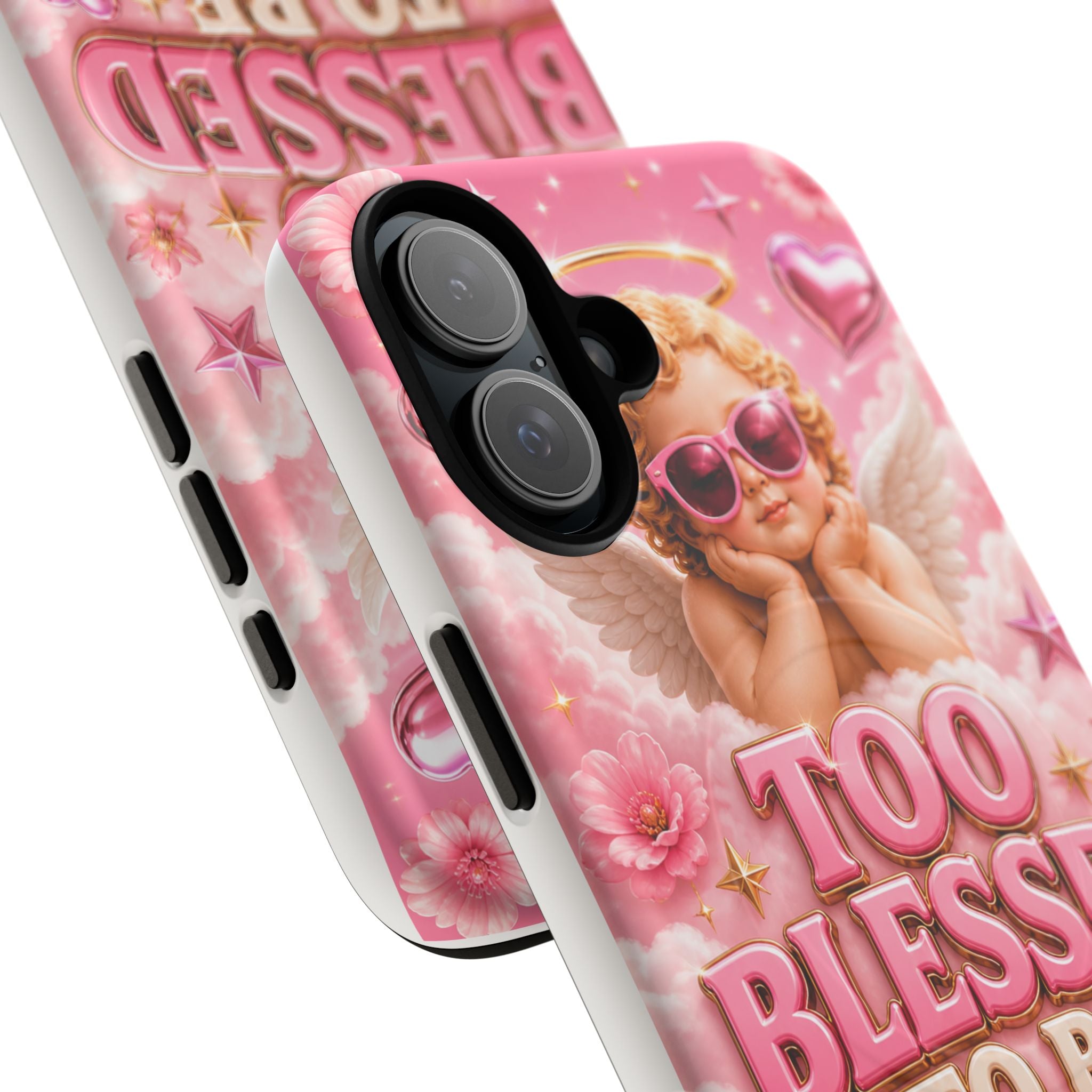 Too Blessed To Be Pressed MagSafe Tough Phone Case