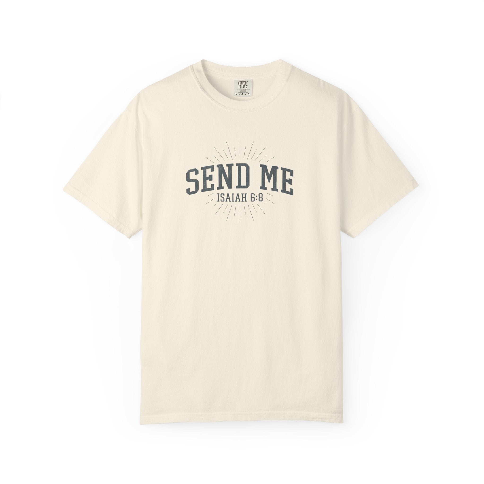 SEND ME Christian T Shirt, Isaiah 6:8 Bible Verse, Vintage Faith Apparel, Gift for Christian, ArmorNGlory