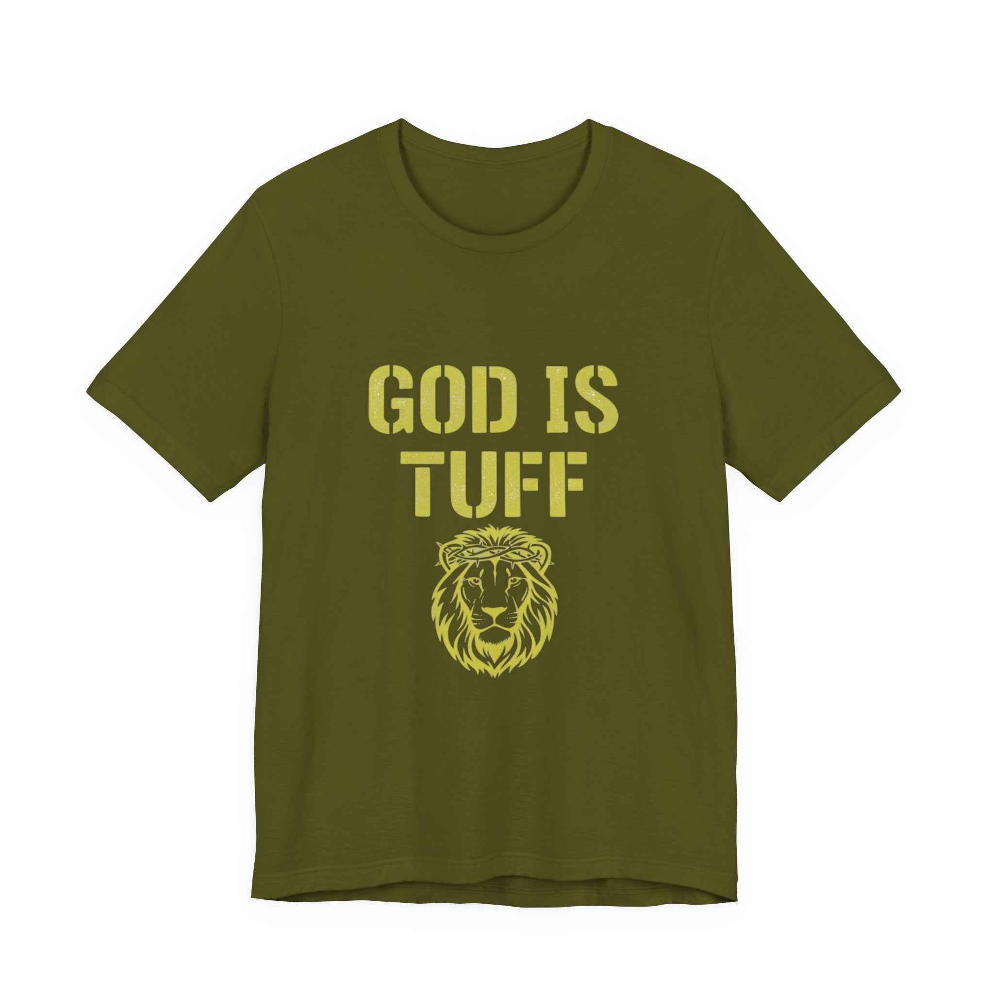 God Is Tuff- Faith-Inspired Unisex Tee, Motivational Shirt, Christian Apparel, Inspirational Gift, Scripture Tee