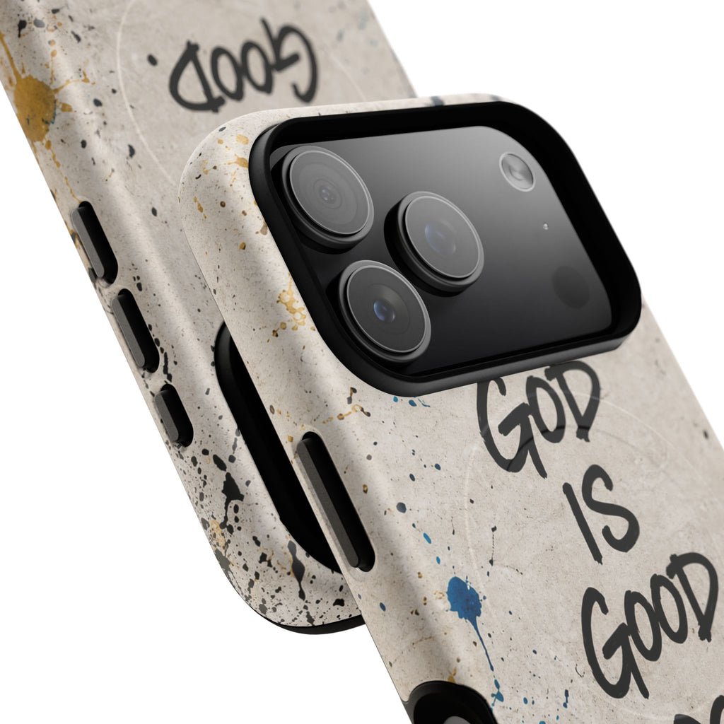 God Is Good Minimal Graffiti Tough Magnetic Phone Case