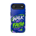 Walk by Faith Not by Screen Time Christian Tough Magnetic Phone Case