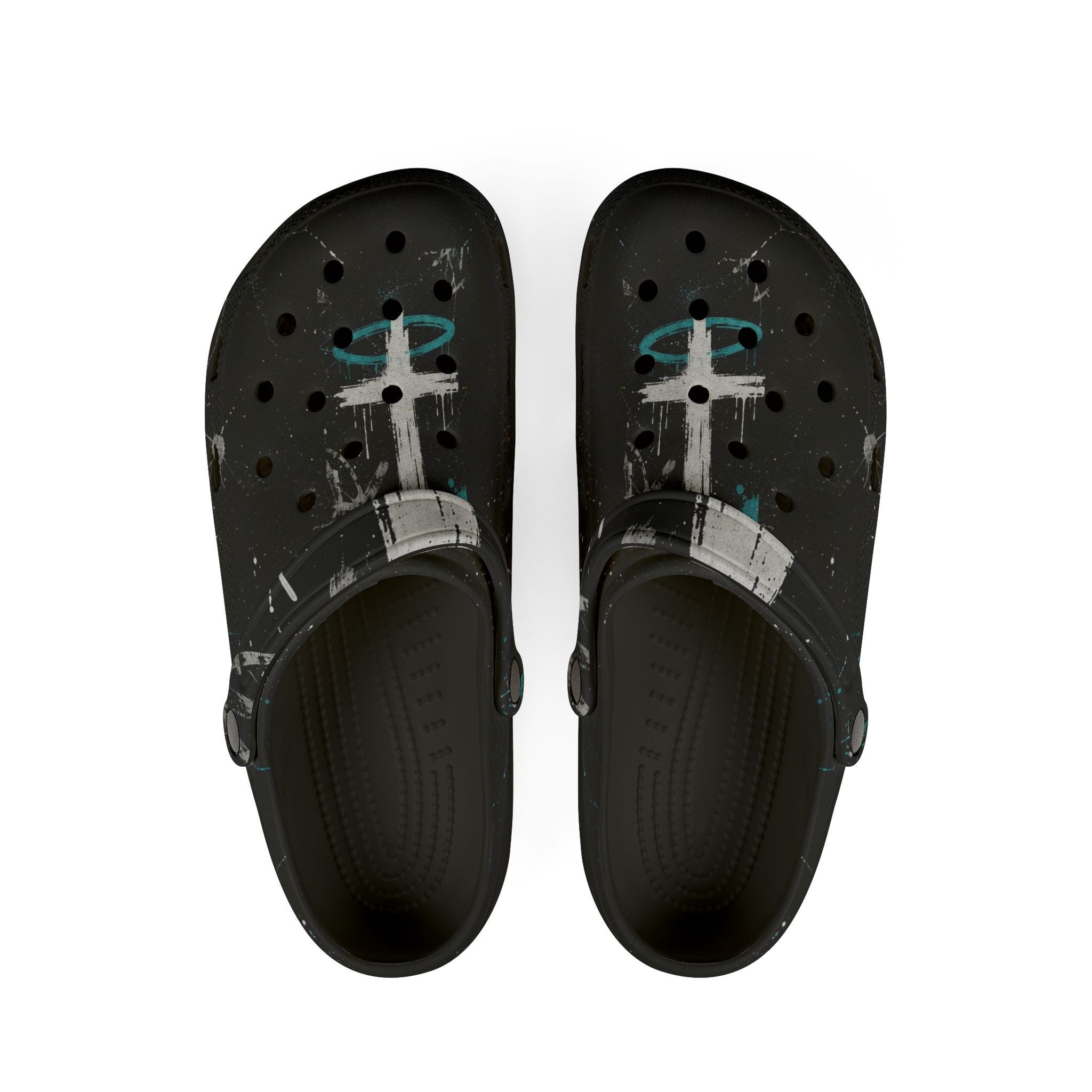 Haloed Cross EVA Foam Clogs