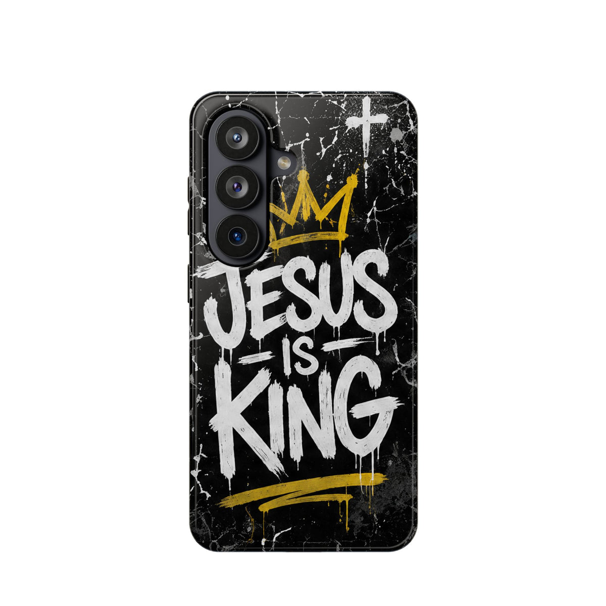 Jesus Is King Christian Phone Case for Samsung Galaxy S26 Series